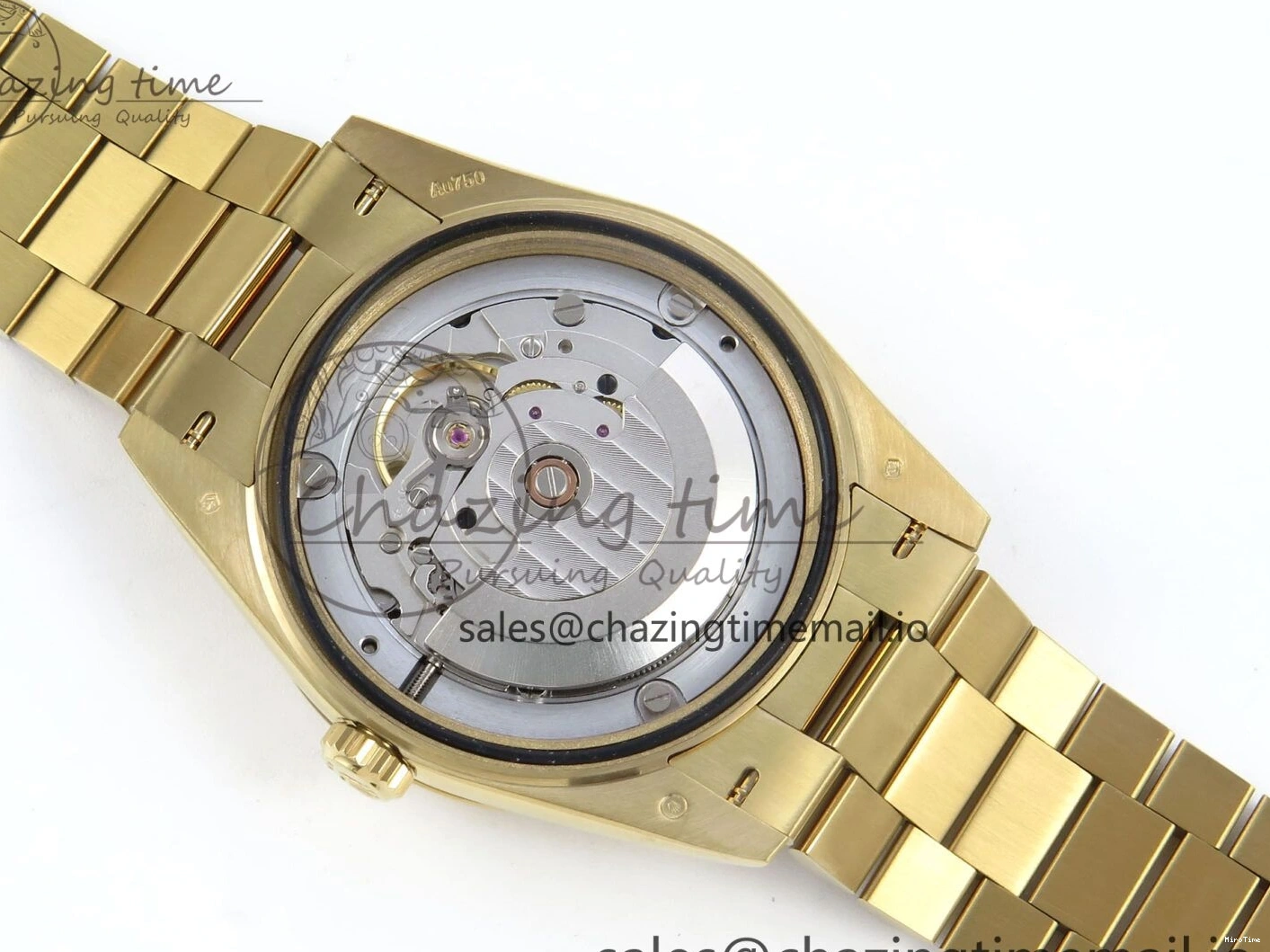 MiroTime 0325 Day Date 40 YG 228238 Noob 1:1 Best Edition Green Roman Dial on President Bracelet A2836 (Gain Weight) Youthful 796